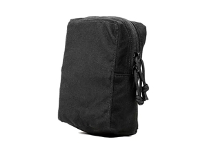 Blue Force Gear Helium Whisper Utility Pouch - Zippered/Vertical/Medium - Black