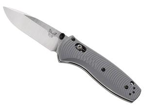 Benchmade 585-2 Mini Barrage AXIS Assisted Folding Knife 2.91" S30V Satin Plain Blade G10