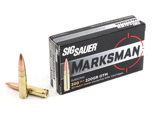 Sig Sauer Marksman Subsonic .300Blk 220gr OTM 20rd