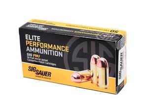 Sig Sauer 10MM 180gr Elite Ball FMJ 50rd