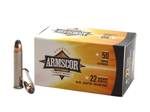 Armscor .22 Win Mag 40gr JHP 50rd