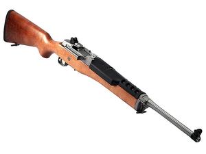 Ruger Mini 14 Ranch 5.56mm 18.5" 5rd Hardwood Rifle, Stainless