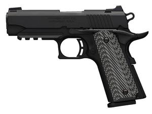 Browning Black Label 1911-380 PRO w/ Rail & NS .380 3.625"