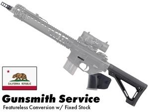 Gunsmith AR15 Featureless Conversion