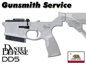 Gunsmith Install Daniel Defense DD5 Mag Catch/DFM w/ Return Shipping