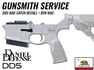 Gunsmith Install Daniel Defense DD5 Mag Catch/DFM w/ Return Shipping