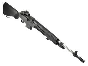 Springfield M1A Loaded 6.5CM 22" Rifle, Black - CA