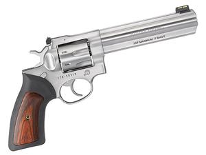 Ruger GP100 .357 Mag 6" Hardwood/SS 7rd Revolver
