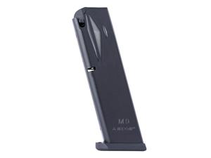 Mec-Gar Beretta 92/M9 9mm 18rd Magazine, Black Anti Friction Coating