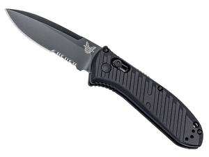 Benchmade 5750SBK Mini Presidio II Automatic Knife 3.2" Black Serrated