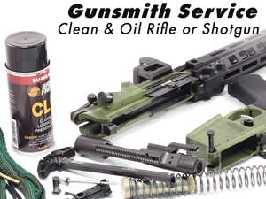Gunsmith Service: Clean & Oil Rifle/Shotgun