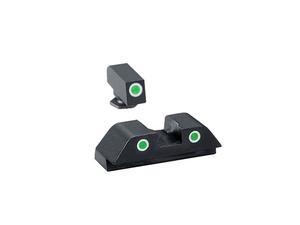 AmeriGlo Classic Glock Night Sight Green/Green Standard Frame